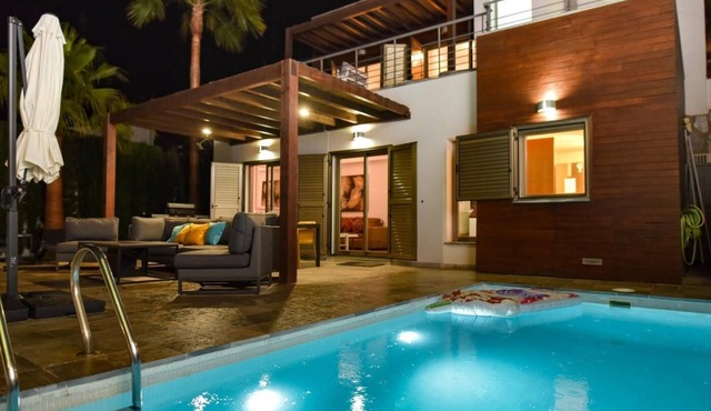 Modern property with a private pool