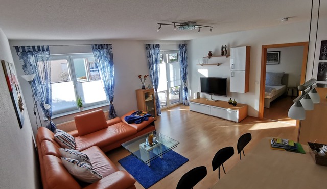Modern vacation apartment in a quiet location, approx. 8 km from Lake Constance