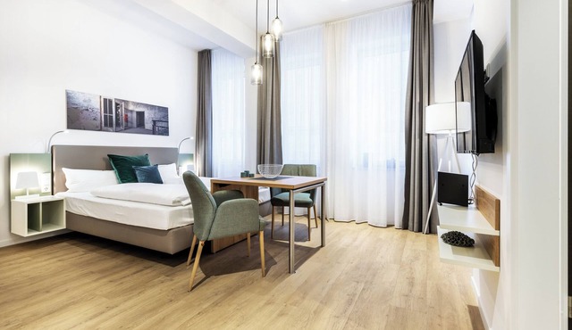 Modernes Apartment für Zwei Personen Inmitten des Alten Hafen von Wismar Gelegen
