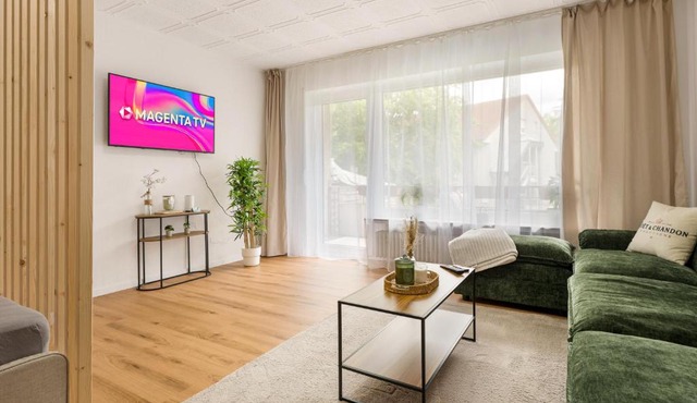 MOLA Apartments-Ruhrnahes Apartment mit Balkon & Parkplatz im Herzen von Schwerte-4P