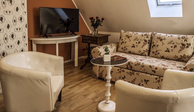 Mozart apartment in the open romantic stair tower