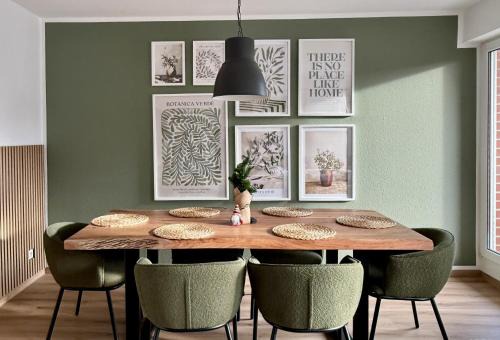 Neu renovierte Apartments mit 2 Schlafzimmern, Küche & Waschtrockner - 900 m Zentrum Borken