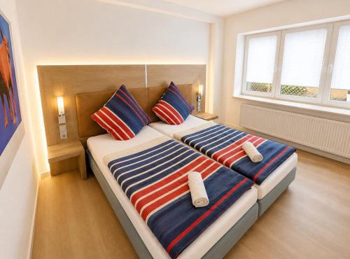Nice Flats Premium 4 Zimmer 6 Bett Apartment, 3 Schlafzimmer, SmartTV, Küche