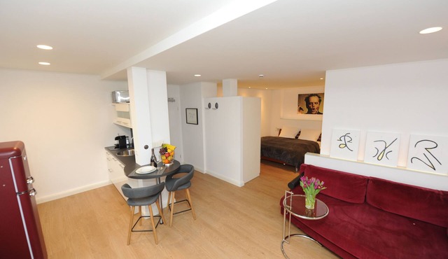 Old town house apartment in the middle
