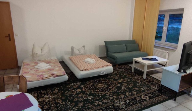 One-room apartment with separate entrance