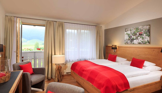 Organic - Wildkräuterzimmer with balcony EZ - Nature Landhaus Krone