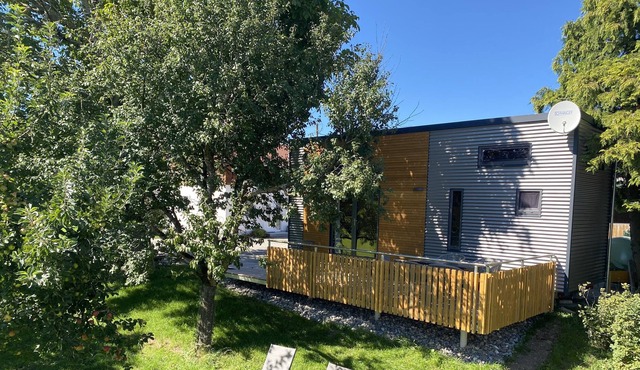 Our barn apartment, here you will experience beautiful sunsets, lots of rest.