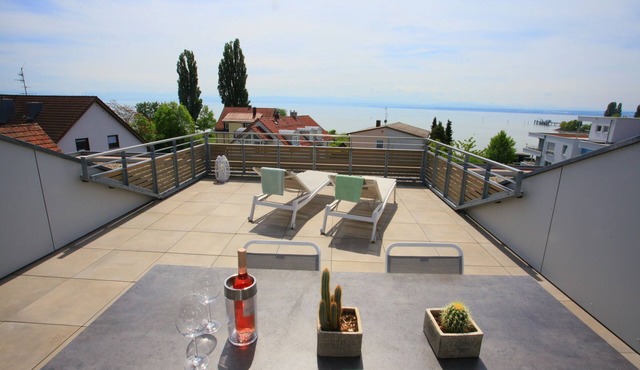 Penthouse See-flair Traumhafte Ferienwohnung mit Grandioser See-/und Alpensicht