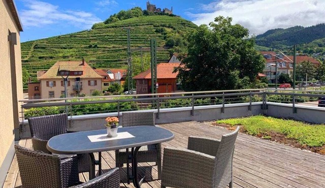 Penthouse Burgblick with a fantastic view