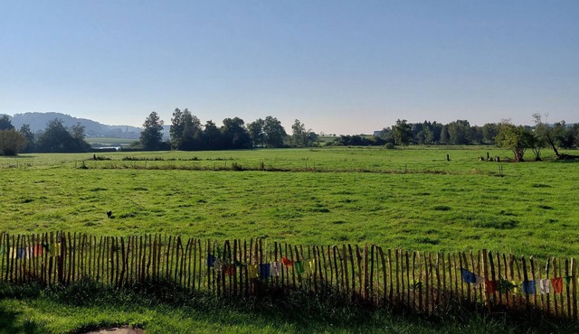 Renovated vacation apartment on Lake Lengenweiler with a view of the countryside