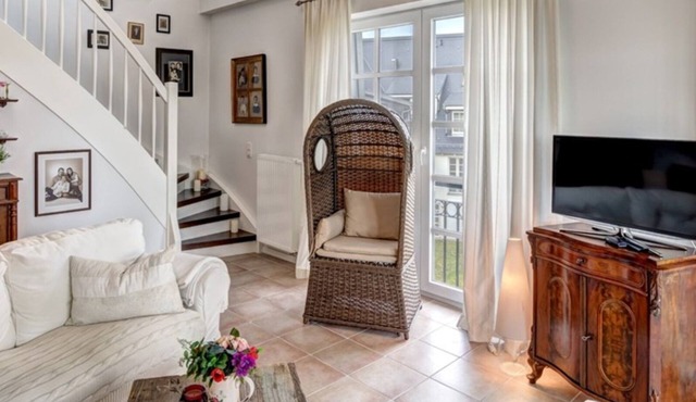 Residence on Balmer See, apartment 26 with sauna and lake view
