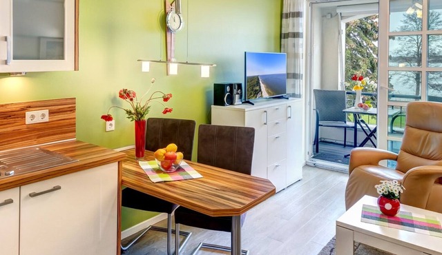 Residenz am Balmer See, apartment 14 in Balm - 4-star comfort with panoramic lake view