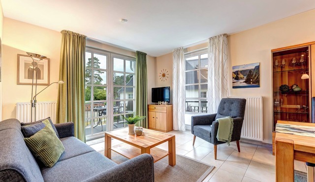 Residenz am Balmer See, apartment 11 in Balm - 4-star luxury, spacious living