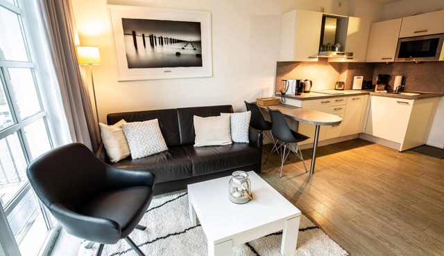 Residenz am Balmer See, apartment 21 with sauna, WLAN and 50 m to the lake