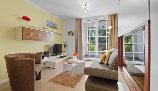 Residenz am Balmer See, apartment 58 with sauna & wellness by the lake