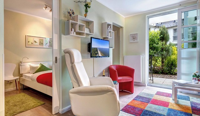 Residenz am Balmer See, apartment 46 with sauna & wellness by the lake