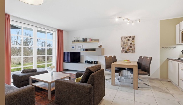 Residenz am Balmer See Whg. 42 with sauna, WLAN and lake view