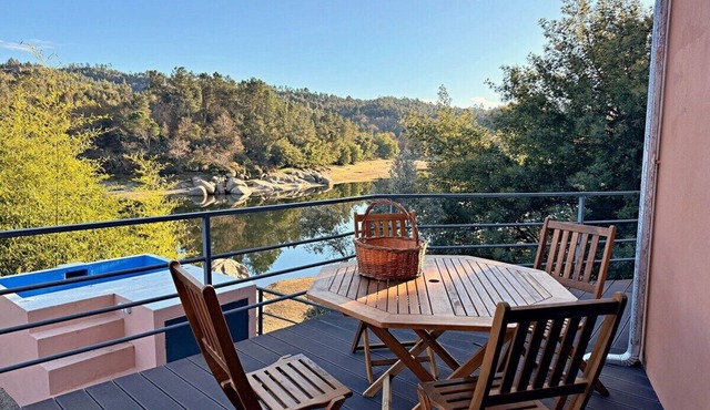 Riverfront House with Private Deck & Nature Views