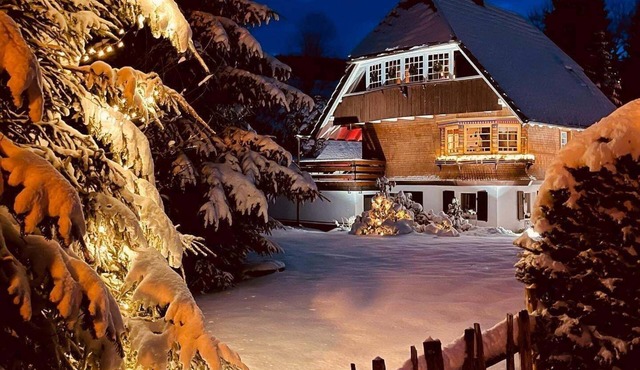 Romantic Art Nouveau chalet (incl. Black Forest Card)