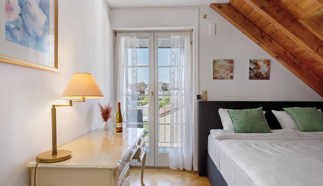 Room 'O Seeblick' with Shared Terrace, Balcony and Wi-Fi