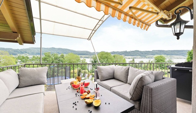 See-panorama: -deluxe- Sauna Massage Garten Trampolin Grill Parken
