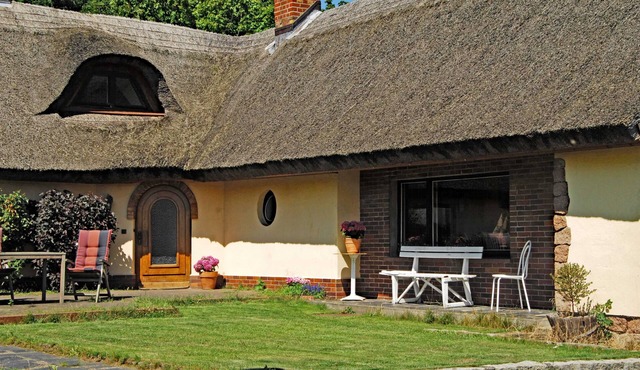 Seeblick - Reetdachhaus - Ruhe