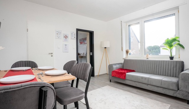 Serviceroom24 - Apartment 3 in Herten WLAN - Smart-TV - 24-7 check-in and kitchen