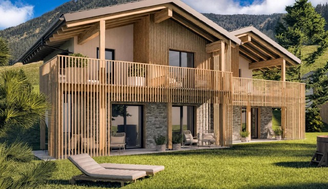 Ski-in/ski-out chalet with sauna and garden