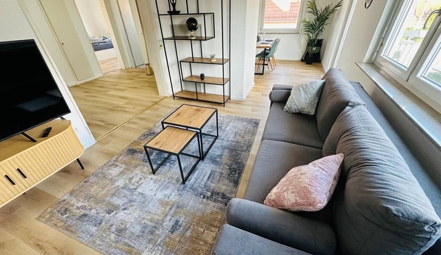 Stylish apartment with a sun terrace