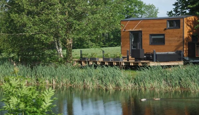 Tiny House in ruhiger Alleinlage am Naturteich