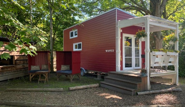 Tiny House Wupper im PIER9 Tiny House Hotel