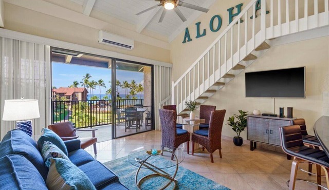 TOP FLOOR - OCEAN VIEWS - PAPAKEA RESORT