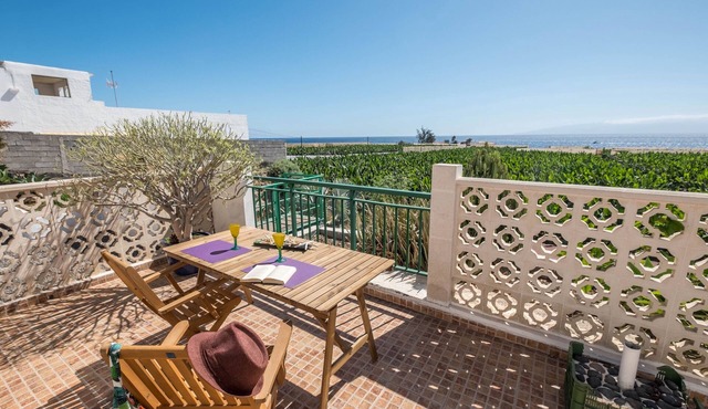 Traditional Holiday Home "Casa Tabaiba" in Alcalá with Sea Access and Own Terrace