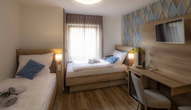 Twin room-Deluxe-Private Bathroom