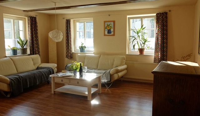 Urgemütliche apartment on the ground floor in Bad Schandau/cribs