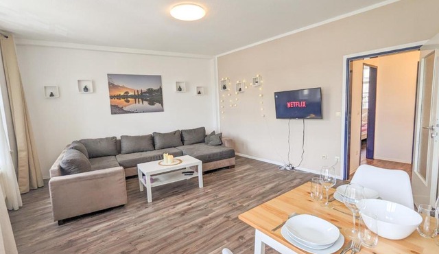 Urlaubsmagie - Ferienwohnung Heidelbeere - Gemeinschaftsgarten, Sauna & Saisonaler Pool - HW3B