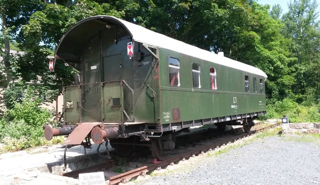 Vacation in a historic railway wagon