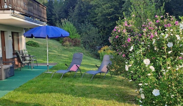 Vacation apartment Polenztal, comb. Living/bedroom - Ferienhof Leuner