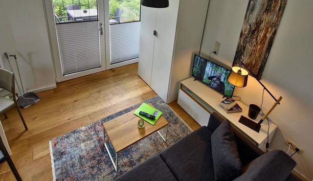 Vacation apartment 5 - boathouse: compact, dog-friendly & with a large terrace