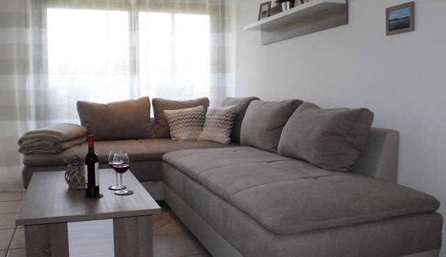 Vacation apartment Am Fischteich, 50sqm, 1 living/bedroom, max. 4 persons