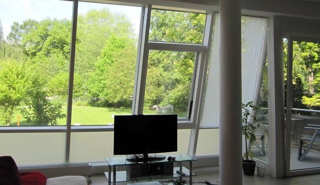 Vacation home (80sqm) with balcony and view of the spa park