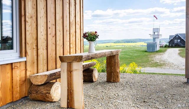 Vacation home at the airfield surrounded by nature