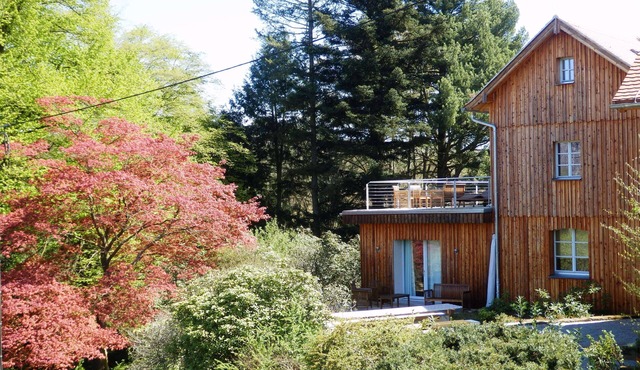 Vacation home Kleine-Bastei.de is the highest situated in the popular spa town of Rathen.