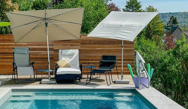 Villa 'Panorama House on Schlipfweg' – Private Pool, Sun Loungers & Balcony in Exclusive Location