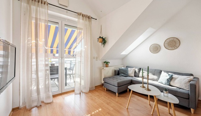 Waldegg—a beautiful, bright 3-room maisonette apartment in Bad Friedrichshall