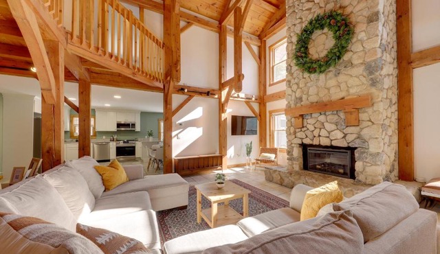 Waterfront Lakes Region Home on Private Cove! in Alton Bay