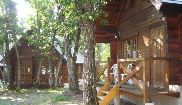 With pet dog 7 people capacity 2LDK log house co/Kitaazumigun Nagano