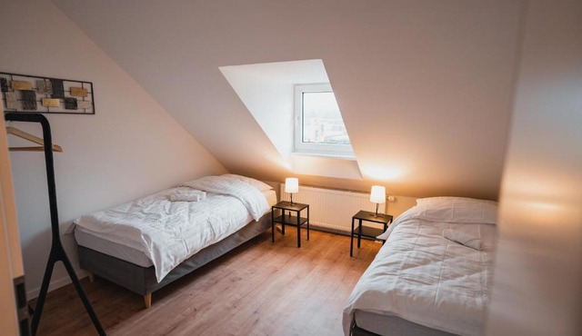 Working Apartment - 8 single beds - 5 Schlafzimmer