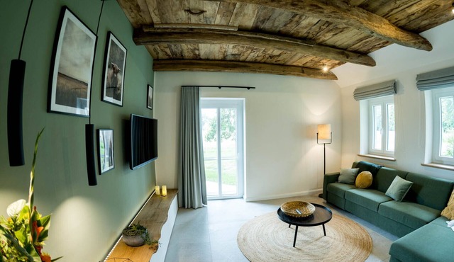 Zum Heuerling vacation apartment "Tenne" with sauna