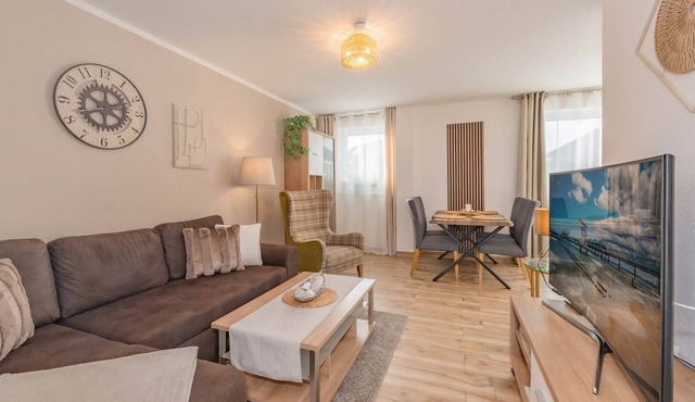 Zum Sonnenuntergang vacation apartment in Pudagla - with terrace and fast WiFi